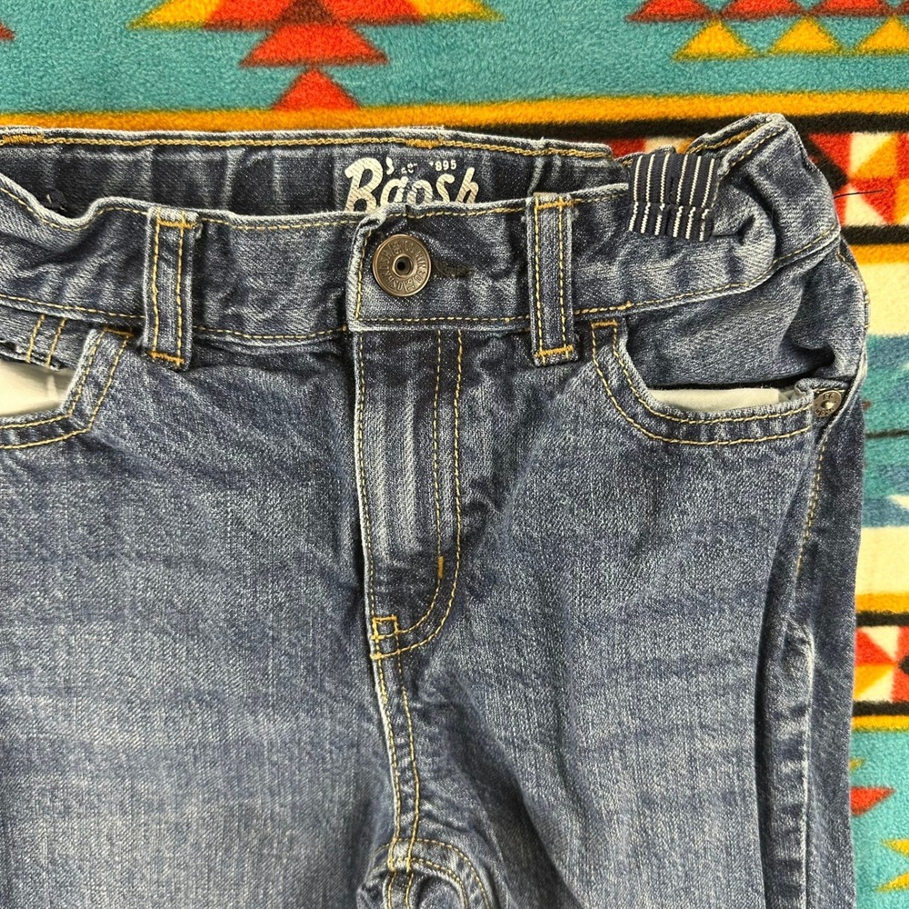 OshKosh Blue Jeans‎ Classic Denim Adjustable Waist Boys Size 6R - Picture 2 of 6